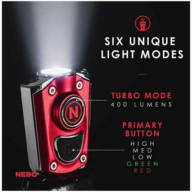 MYCRO LED, 6 MODES OF LIGHT